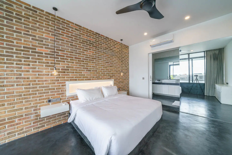 Bedroom 3, Loft Ludo 7: Amazing 1 BR Luxury Loft in Berawa, Badung