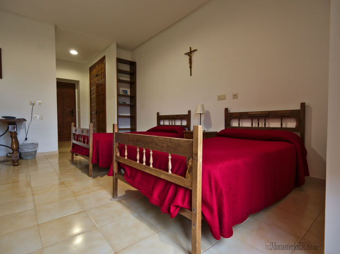 Bedroom 3, Monasterio El Olivar, Teruel