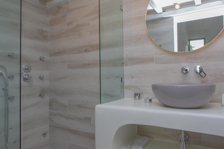 Bathroom 5, Naxos Riviera Suites, South Aegean