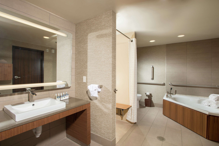 Bathroom 4, The Broadway Columbia - a DoubleTree by Hilton, Boone