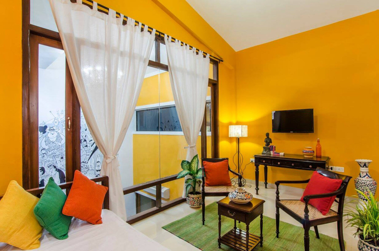 Bedroom 4, SaffronStays Cabo de Goa, North Goa