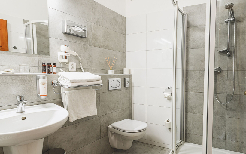 Bathroom 5, Hotel Horal, Vsetín