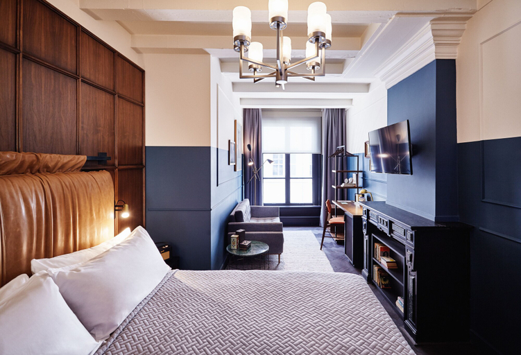 Bedroom 3, The Hoxton, Amsterdam, Amsterdam