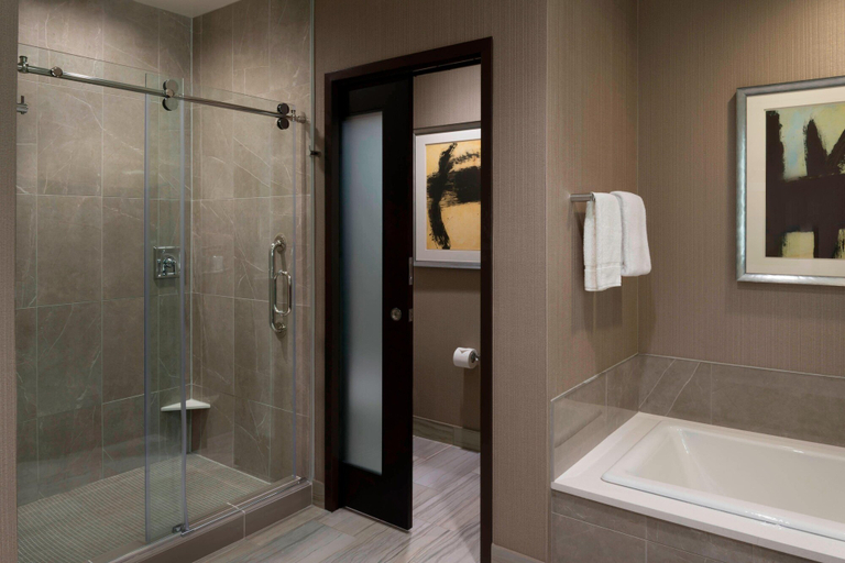 Bathroom 4, Buffalo Marriott at LECOM HARBORCENTER, Erie