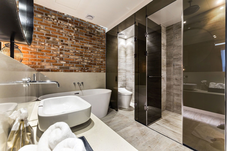 Bathroom 3, Yongin Astro Hotel, Seongnam