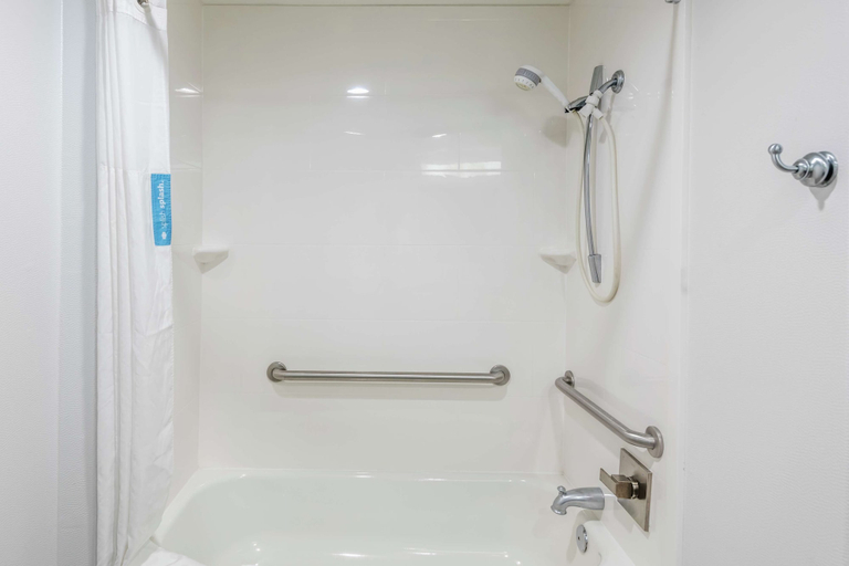 Bathroom 4, Hampton Inn Brownwood, Brown