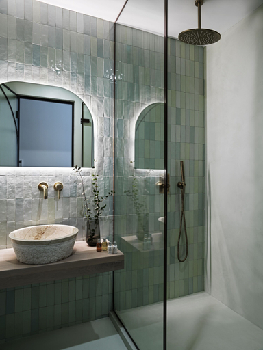 Bathroom 3, The Lekka Hotel & Spa, Attica