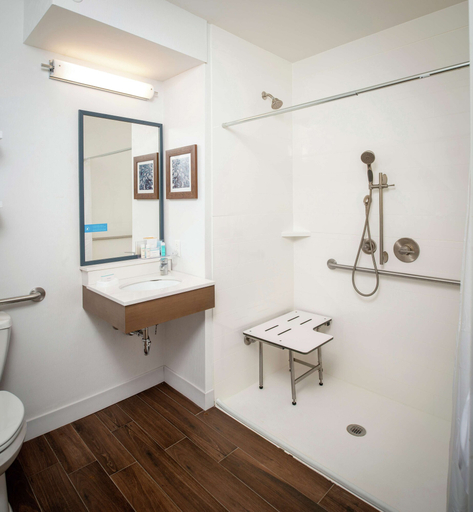 Bathroom 4, Hampton Inn & Suites Binghamton/Vestal, Broome