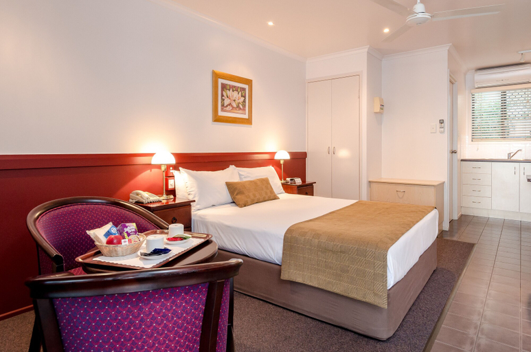 Bedroom 2, Central Studio Accommodation, Gladstone