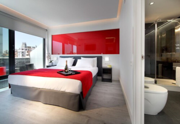 Bedroom 2, Hotel Eurostars Central, Madrid