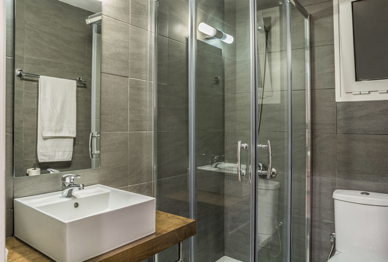 Bathroom 4, Sea View Hotel & Apartments, Crete
