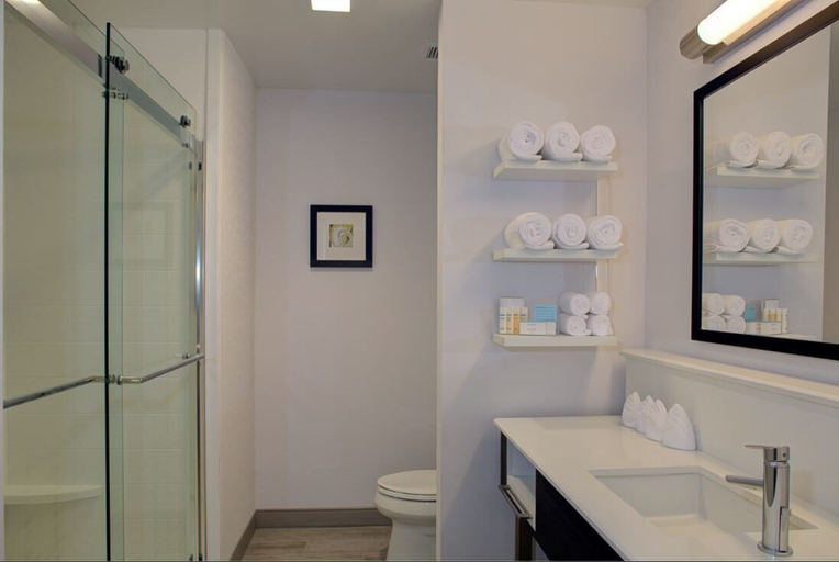Bathroom 4, Hampton Inn & Suites Irvine-Orange County Airport, Orange