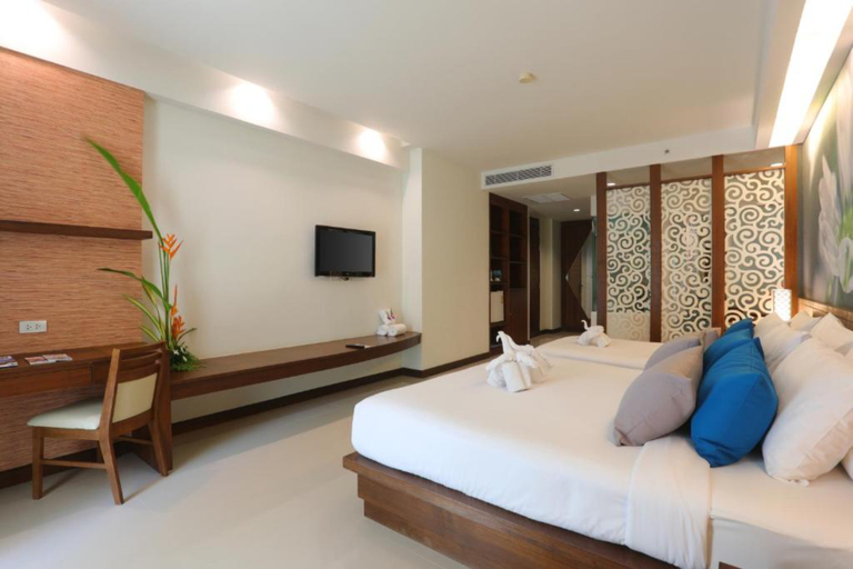 Bedroom 3, A2 Pool Resort, Phuket Town - scheduled shuttle to Phuket Old Town, Phuket Island