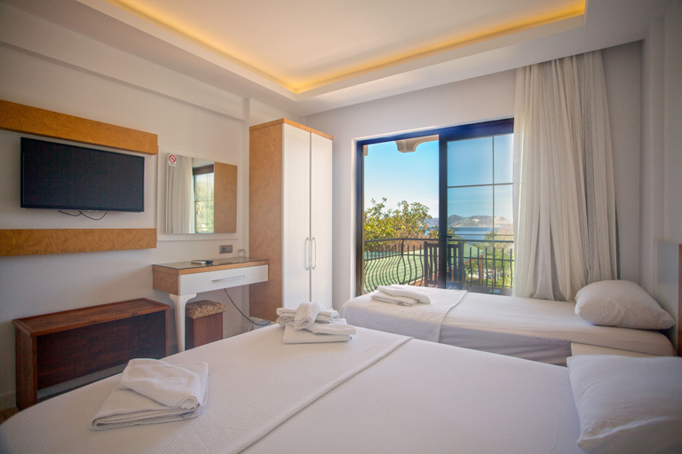 Bedroom 3, Hotel Ferah, Kaş