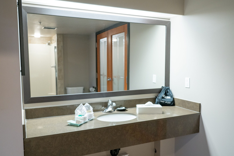 Bathroom 4, Pocaterra Inn and Waterslide, Division No. 15