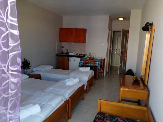 Bedroom 2, Pantheon Apartments, South Aegean