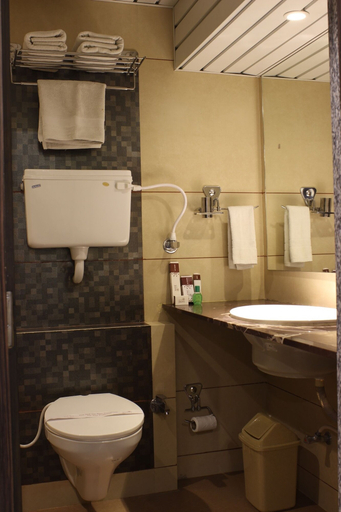 Bathroom 3, Hotel Jyoti, Rajkot