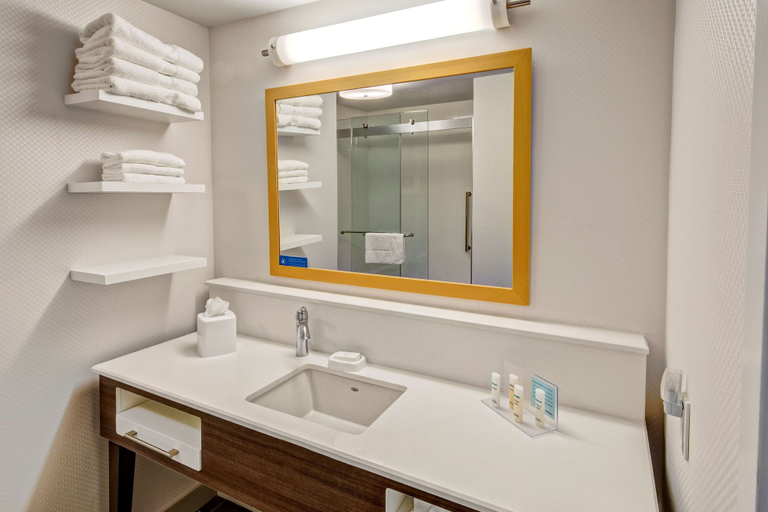 Bathroom 4, Hampton Inn & Suites San Jose Airport, Santa Clara