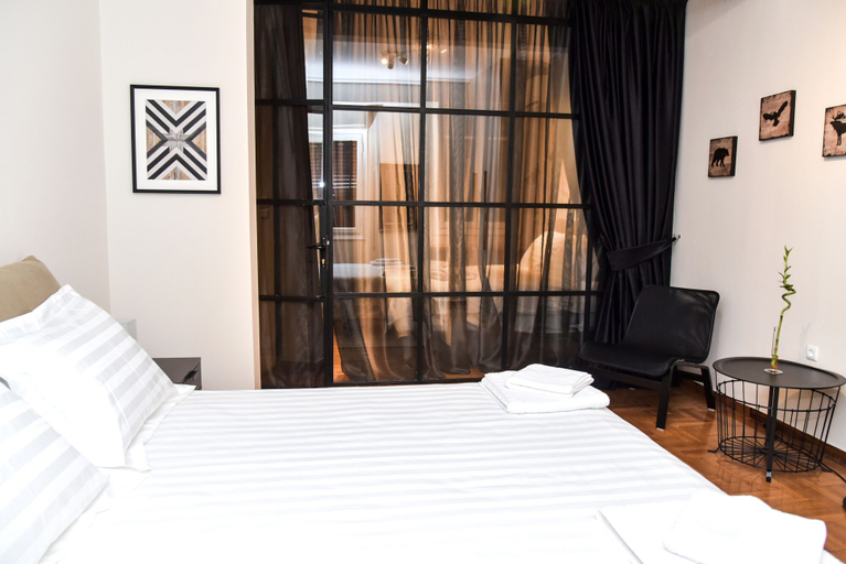 Bedroom 2, Central apartment at Echarxia 2 beds for 4 pers, Attica