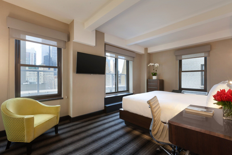 Bedroom 5, Hotel Edison Times Square, New York