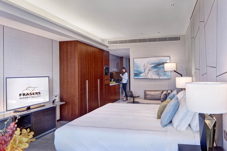 Bedroom 3, Fraser Suites Dalian, Dalian