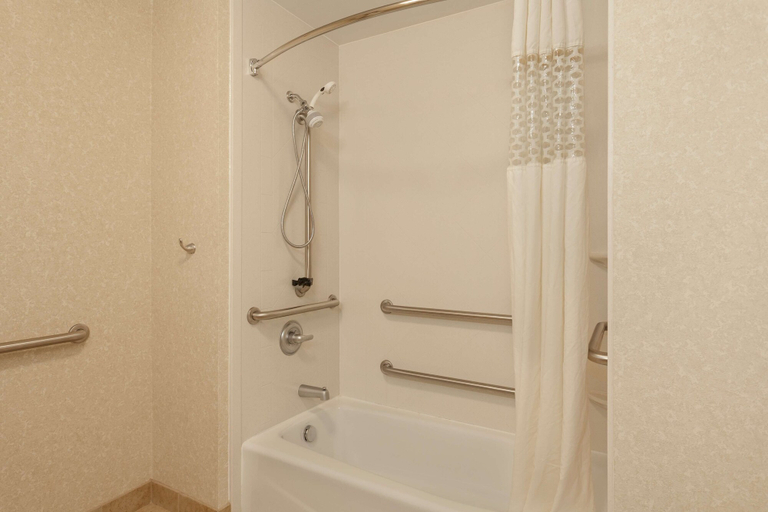 Bathroom 4, Hampton Inn Detroit/Roseville, Macomb