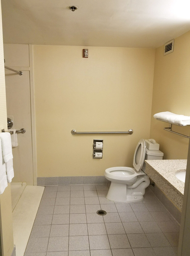 Bathroom 4, Quality Inn & Suites Charleston - Civic Center, Kanawha