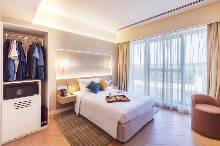 Bedroom 3, Pavilion Hotel Al Jaddaf Managed by Nooa, Dubai
