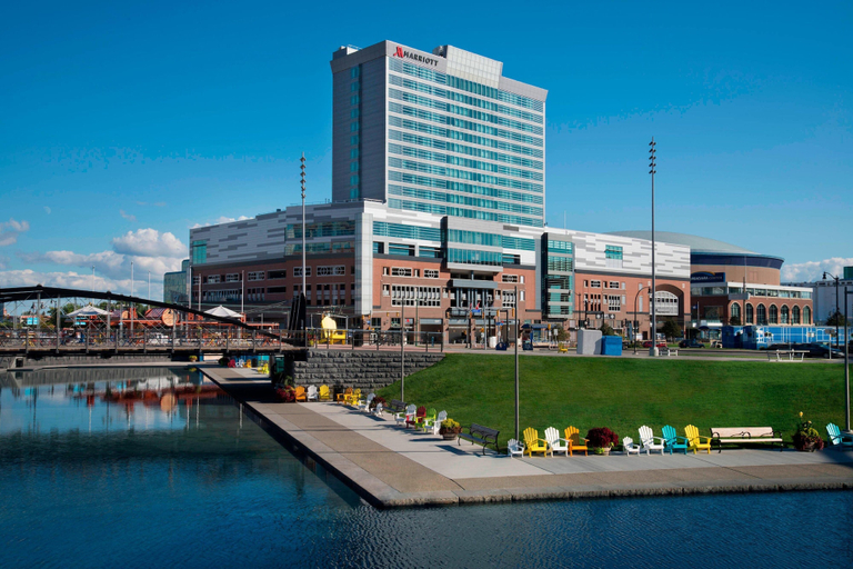 Exterior & Views 2, Buffalo Marriott at LECOM HARBORCENTER, Erie