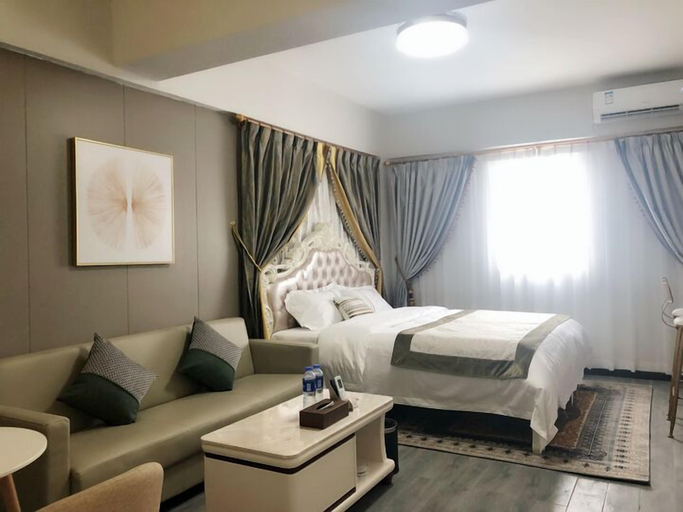 Bedroom 2, Ruide Apartment Xiaobei Railway Station, Guangzhou