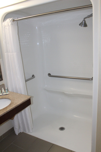 Bathroom 5, Quality Inn & Suites NJ State Capital Area, Bucks
