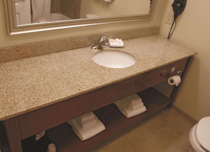 Bathroom 4, La Quinta Inn & Suites by Wyndham Dickinson, Stark