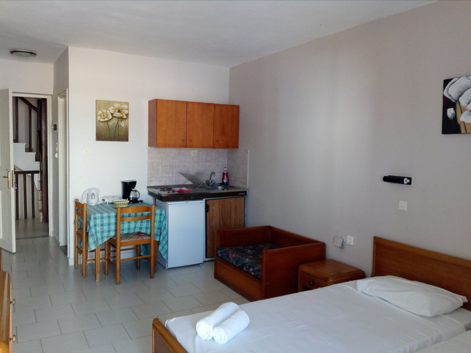 Bedroom 3, Pantheon Apartments, South Aegean
