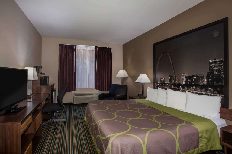 Bedroom 3, Super 8 by Wyndham Union, Franklin
