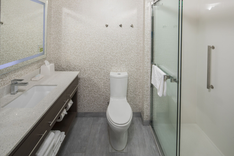 Bathroom 5, Home2 Suites by Hilton Owasso, OK, Tulsa