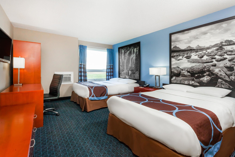 Bedroom 3, Super 8 by Wyndham Sherwood Park/Edmonton Area, Division No. 11