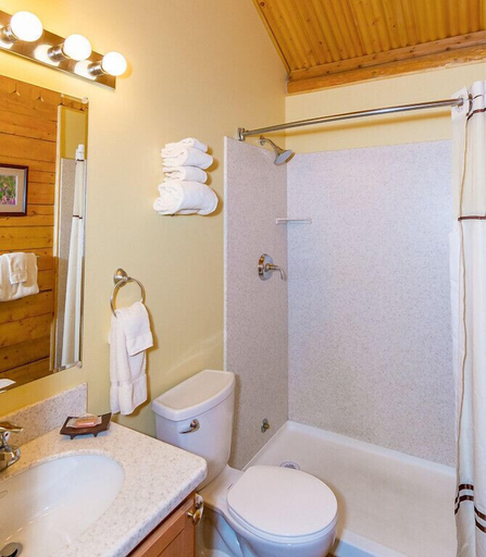 Bathroom 4, Grande Denali Lodge, Denali