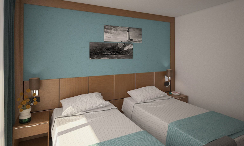 Bedroom 5, Hotel Pomorie Sun, Nesebar