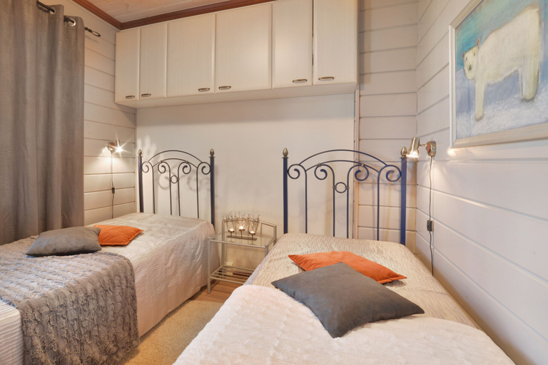 Bedroom 2, Vuokatin Aateli Apartments, Kainuu