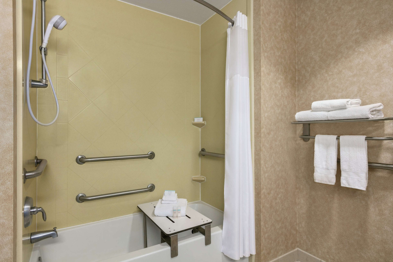 Bathroom 4, Hampton Inn & Suites Lawton, Comanche