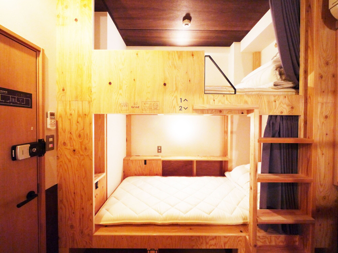Bedroom 4, Poly Hostel 2 Namba, Osaka