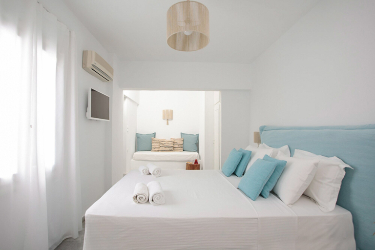 Bedroom 3, Ippokampos Town Apartments, South Aegean