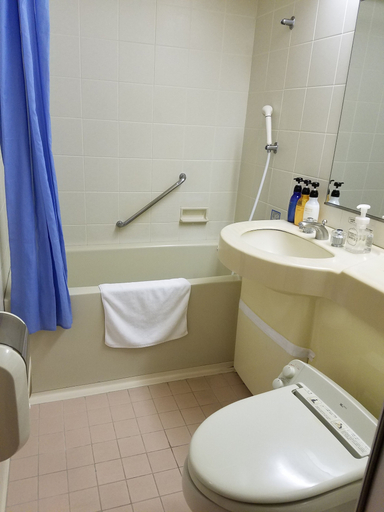 Bathroom 4, Hotel Socia, Hita
