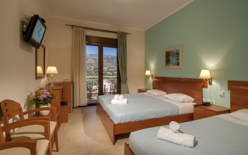 Bedroom 2, Kyniska Hotel, Peloponnese
