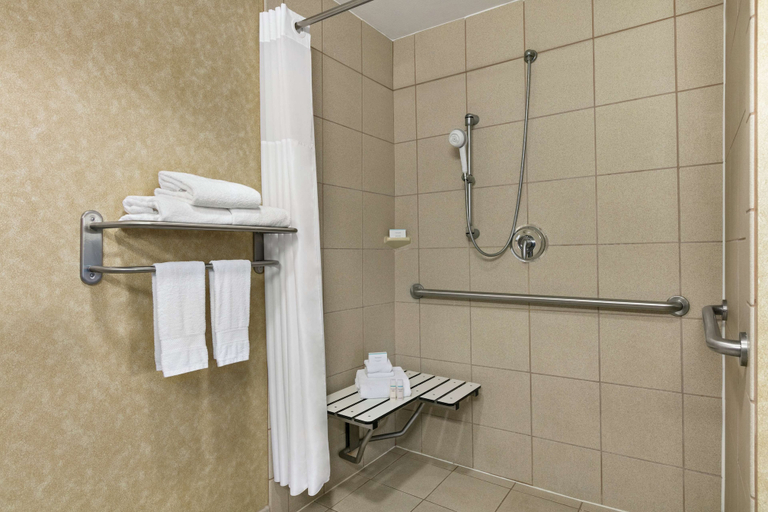 Bathroom 4, Hampton Inn & Suites Lawton, Comanche