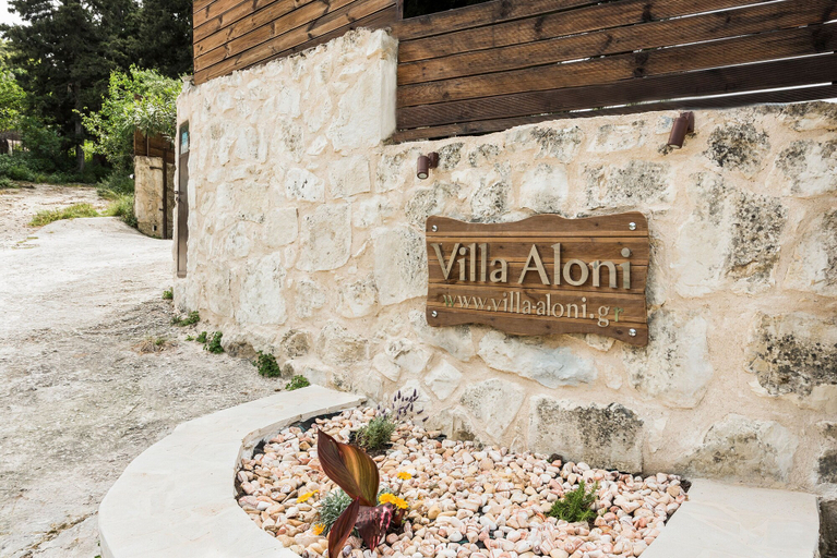 Exterior & Views 2, Villa Aloni-traditional Stone Villa With Nice View,pool and Garden, Crete