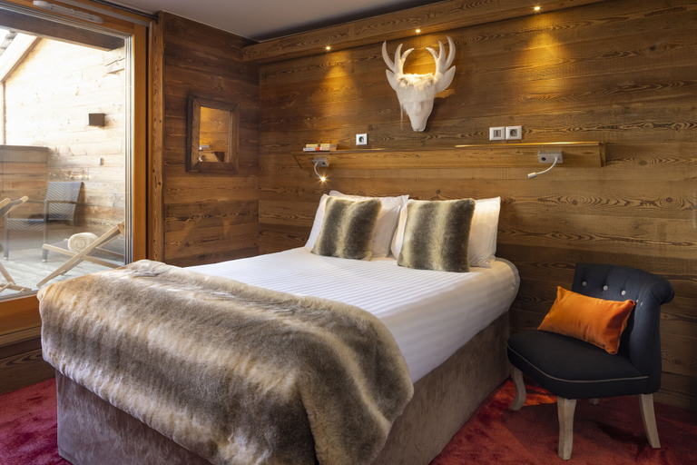 Bedroom 4, Hotel Ski Lodge, Savoie