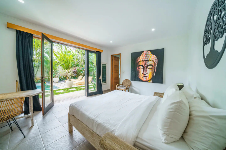 Bedroom 2, Villa Gula Gula: Beautiful 3BR Villa with Pool and Private Jacuzzi, Badung