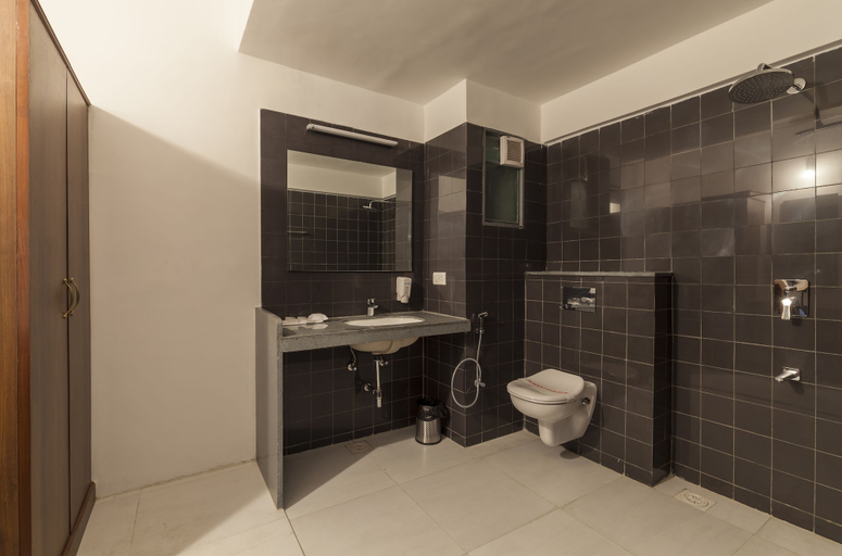 Bathroom, Krishna Inn - The Green Hotel, Kolhapur