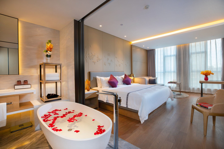 Bedroom 4, Fubang Lijia International Hotel, Jiaxing